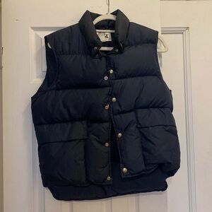 Vintage Navy-blue Woolrich Puffer Vest